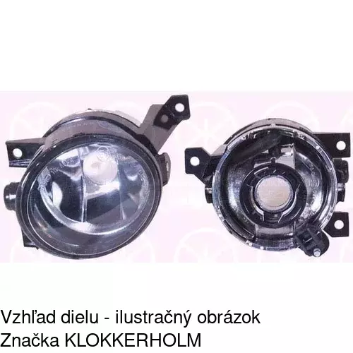 Hmlové svetlo - predné 9578292E /POLCAR/ - obr. 2