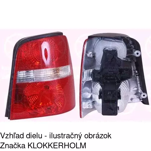 Zadné svetlo 9578880E /POLCAR/ - obr. 1