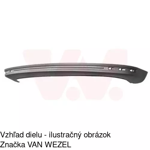 Spojler zadného nárazníka 957999 /POLCAR/ - obr. 1