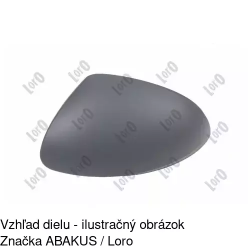 Rám vonkajšieho zrkadla 958554PE /POLCAR/ - obr. 1