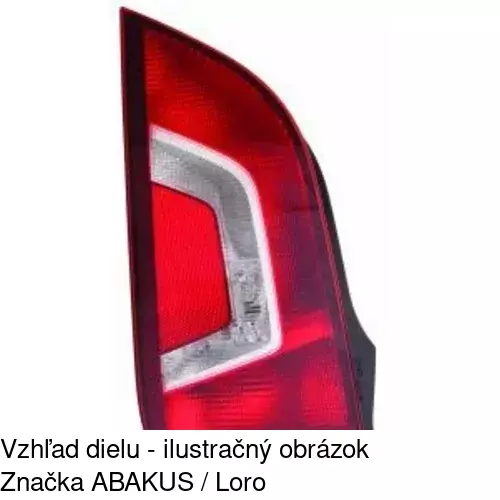 Zadné svetlo 95A187-X /POLCAR/ - obr. 3