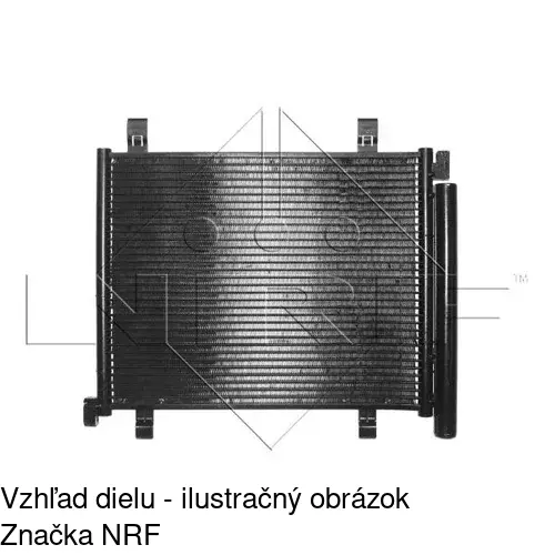 Chladiče klimatizácie 95A1K8C1 /POLCAR/ - obr. 1