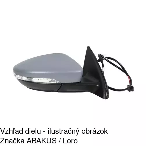 Vonkajšie zrkadlo 95D1524M /POLCAR/ - obr. 2
