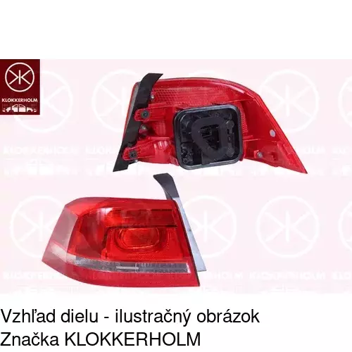 Zadné svetlo 95D187-E /POLCAR/ - obr. 1