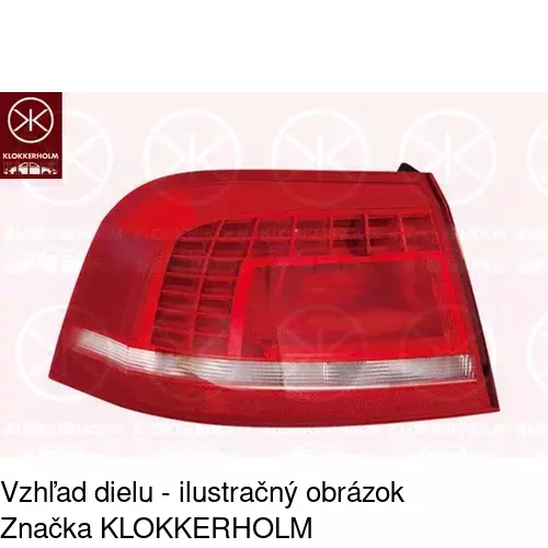 Zadné svetlo POLCAR 95D1886H