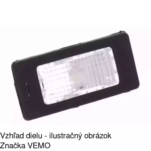 Svetlo na osvetlenie evidenčného čísla 95D1957 /POLCAR/ - obr. 3