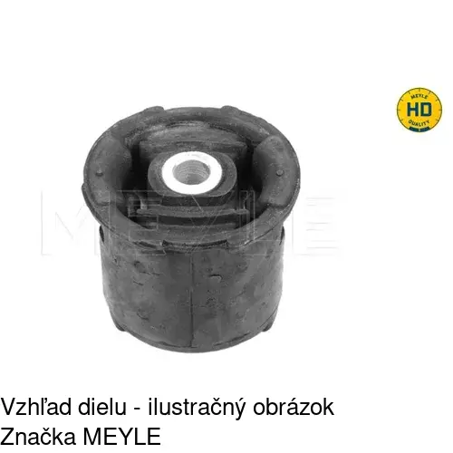 Púzdro nosníka závesu BM-BS040 /POLCAR/ - obr. 1