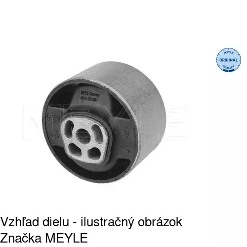Silentblok motora CI-EM001 /POLCAR/ - obr. 1