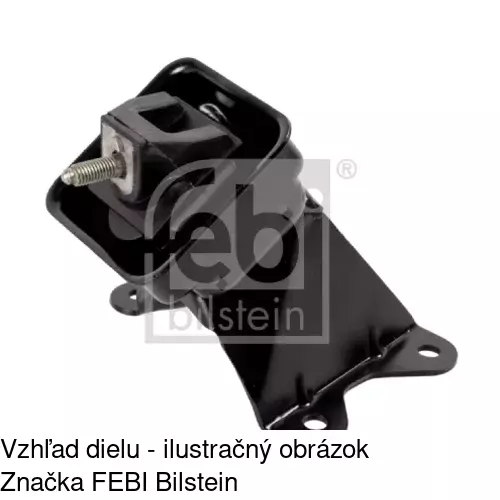 Silentblok motora POLCAR FD-EM023