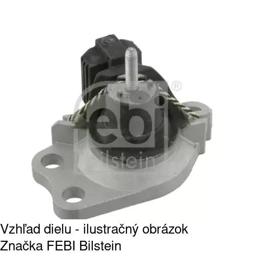 Silentblok motora RE-EM007 /POLCAR/ - obr. 1