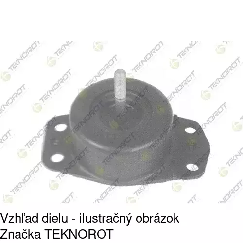 Silentblok motora RE-EM041 /POLCAR/ - obr. 2