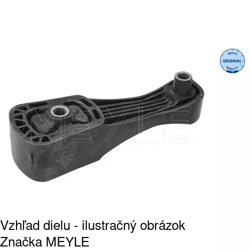 Silentblok motora RE-EM051 /POLCAR/ - obr. 2