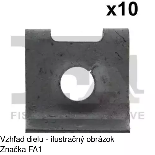 Montážny plech POLCAR RX16151