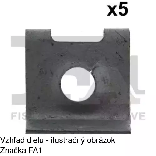 Montážny plech RX16151 /POLCAR/ - obr. 2