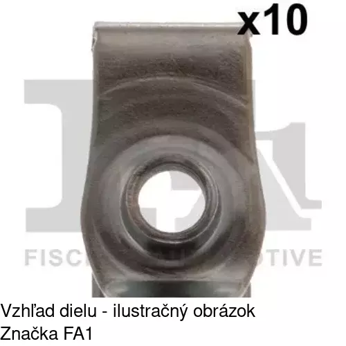 Montážny plech POLCAR RXC60616