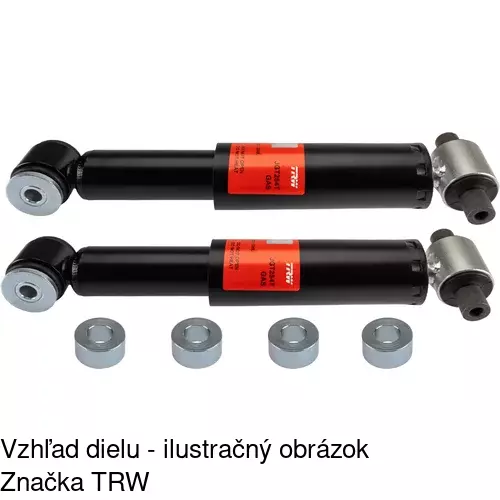 Plynový tlmič S011304G /POLCAR/ - obr. 2