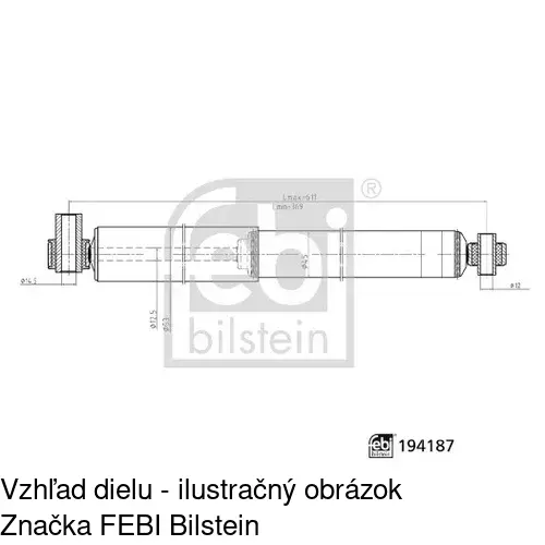 Plynový tlmič S011378G /POLCAR/ - obr. 5