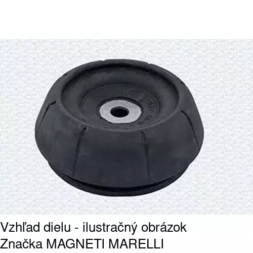 Uchytenie tlmiča POLCAR S020087