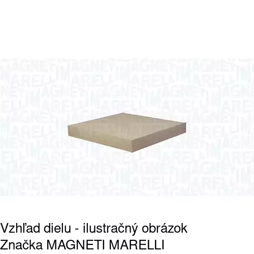 Kabínový filter s uhlíkom POLCAR S11-1058