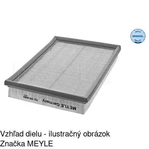 Kabínový filter s uhlíkom POLCAR S11-1074