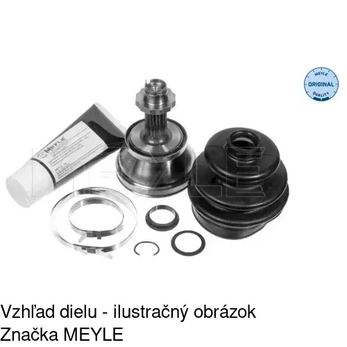Vonkajší kĺb S40-1057 /POLCAR/ - obr. 2