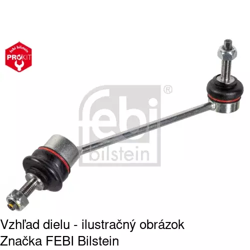 Tyčka stabilizátora S6037002 /POLCAR/ - obr. 2