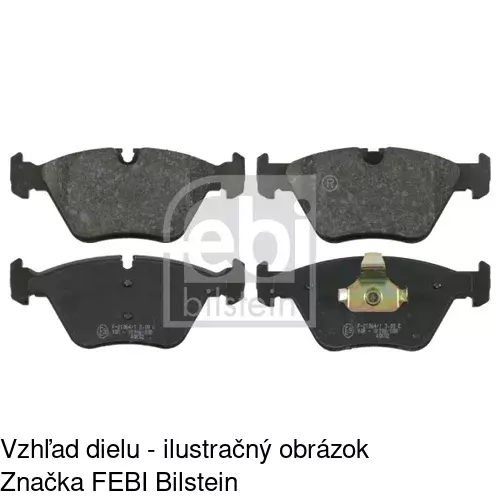 Brzdové dosky POLCAR S70-0074