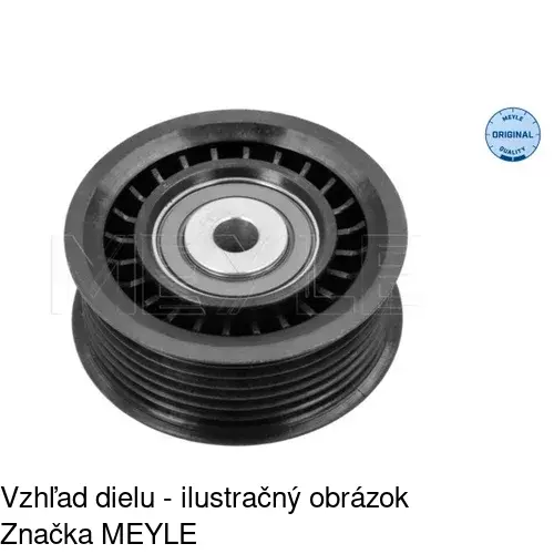 Brzdové dosky S70-0386 /POLCAR/ - obr. 3