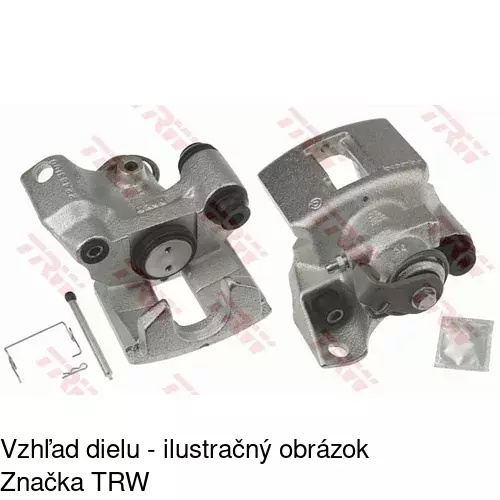 Brzdové dosky S70-1180 /POLCAR/ - obr. 5