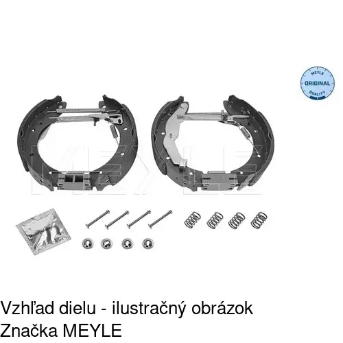 Brzdové čeľuste S72-1051 /POLCAR/ - obr. 4