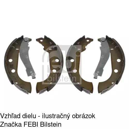 Brzdové čeľuste S72-1058 /POLCAR/ - obr. 5