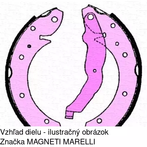 Brzdové čeľuste S72-1087 /POLCAR/ - obr. 5