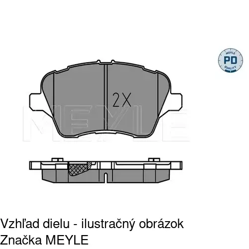 Brzdový valček POLCAR S74-0012