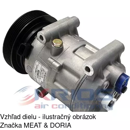 Kompresor AC POLCAR TSP0155831
