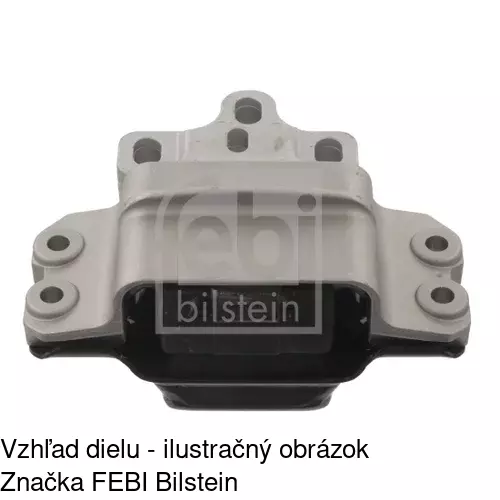 Silentblok motora VW-EM017 /POLCAR/ - obr. 2