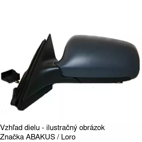 Vonkajšie zrkadlo 1323528M /POLCAR/ - obr. 2