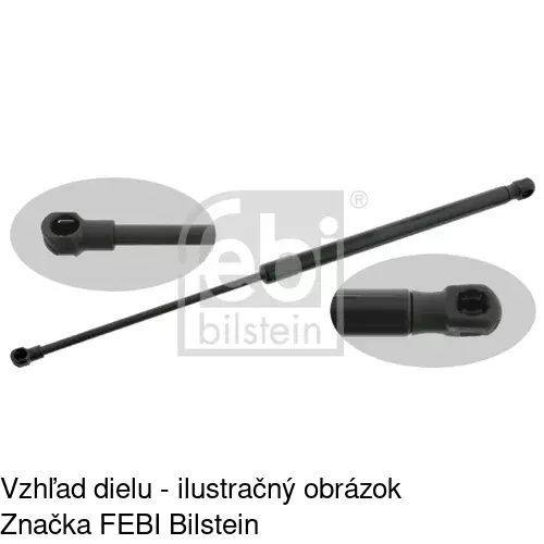 Plynová pružina 1323AB1D /POLCAR/ - obr. 2