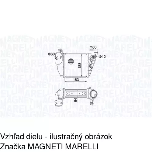 Chladiče vzduchu (Intercoolery) 1323J83X /POLCAR/ - obr. 4