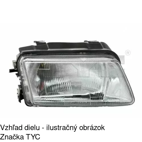 Hlavný reflektor POLCAR 132410-E