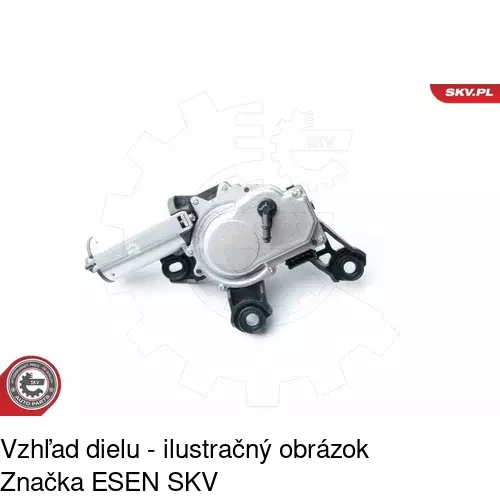 Motorček stieračov 1324SWT1 /POLCAR/ - obr. 3
