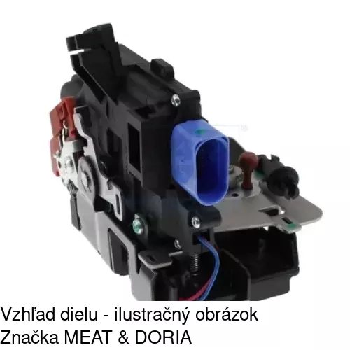 Vnútorná zámka dverí POLCAR 1324ZC-1