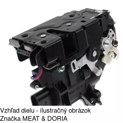 Vnútorná zámka dverí 1324ZC-1 /POLCAR/ - obr. 3
