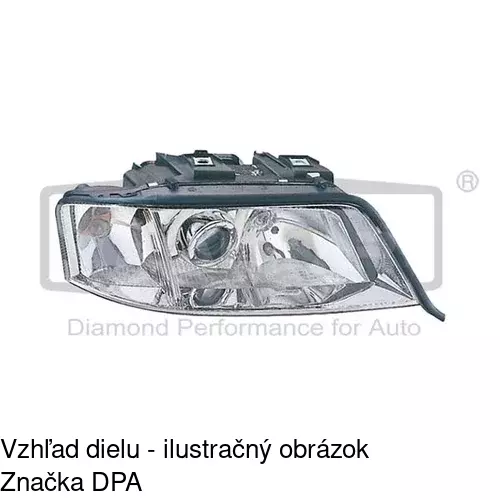 Hlavný reflektor POLCAR 132710-E