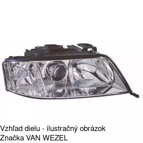 Hlavný reflektor 1327103E /POLCAR/ - obr. 1