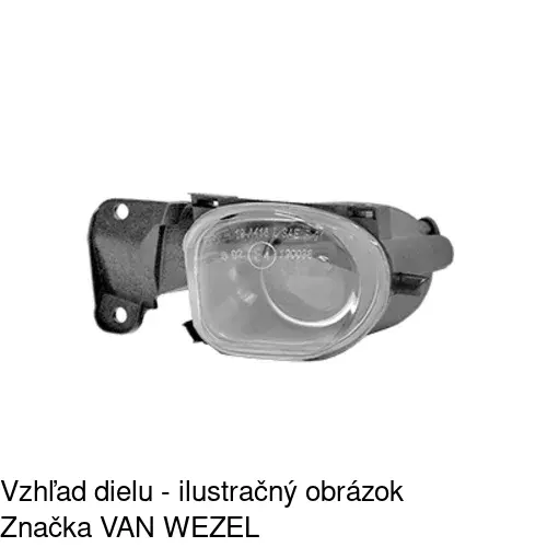Hmlové svetlo - predné 1327292E /POLCAR/ - obr. 4