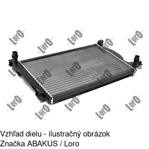 Chladiče vody 133408-6 /POLCAR/ - obr. 1