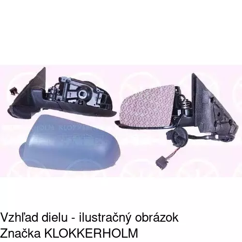 Vonkajšie zrkadlo 1334515M /POLCAR/ - obr. 2