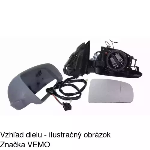 Vonkajšie zrkadlo 1334524E /POLCAR/ - obr. 3