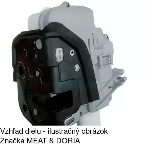 Vnútorná zámka dverí 1335ZC-1 /POLCAR/ - obr. 2