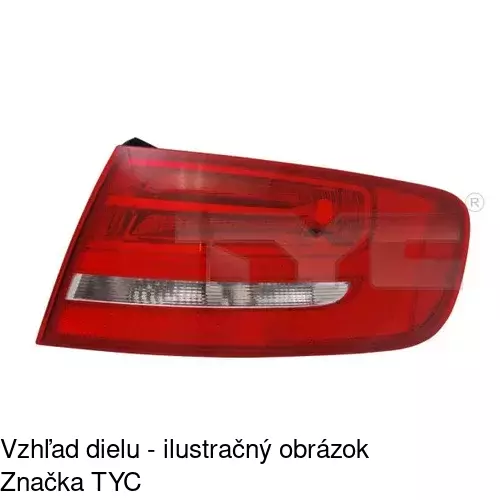 Zadné svetlo POLCAR 1337888E